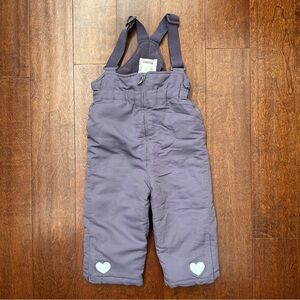 Cool Club Kid’s Snow Bib in Muted Purple, Size EU 98cm US 3 years